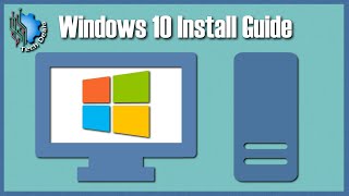 Complete Guide — Installing Windows 10 on a New PC Build — Tech Deals [upl. by Annibo]