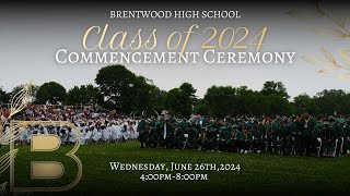 Brentwood High School Graduates the Class of 2024 [upl. by Jacquenetta]