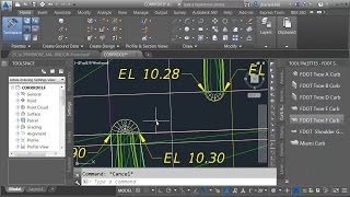 Civil 3D Advanced Roadway Modeling Pt7 [upl. by Hgielrak]