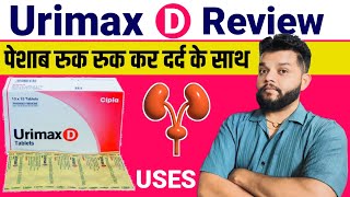 Urimax D Tablet Review  Tamsulosin Hydrochloride amp Dutasteride Tablet In Hindi  Uses Side Effects [upl. by Anisor]