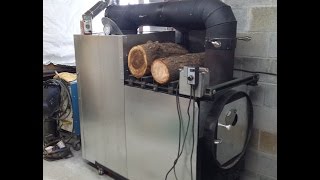 Wood Gasification FurnaceBoiler [upl. by Netsirhc]