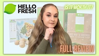 HELLOFRESH REVIEW 🍋  Pros amp Cons  Pricing  Is it worth it💲NOT SPONSORED [upl. by Asirram768]