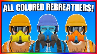 UPDATED GTA 5 ONLINE HOW TO GET ALL COLORED REBREATHERS GTA 5 Clothing Glitches [upl. by Ainegue]