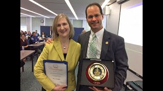 Jennifer Rosenbaum receives the 2022 ART MASON AWARD recognizing her career battling elder abuse [upl. by Einhapets]