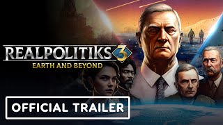 Realpolitiks 3 Earth and Beyond  Official Announcement Trailer [upl. by Jaddo599]