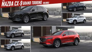 2022 Mazda CX9 SUV  All Color Options  Images  AUTOBICS [upl. by Haggar]