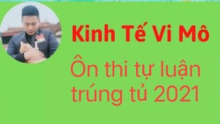 Kinh tế vi mô Ôn thi tự luận kinh tế vi mô trúng tủ đề thi cuối kì 2021 ❤️ Quang Trung TV [upl. by Coulombe]