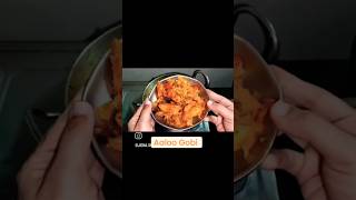 aaloogobhi sabji jethwa kitchen food shorts foodclips recipe cooking [upl. by Kemppe543]