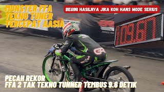 GEGER ❗FFA 2 TAK TEKNO TUNNER PECAH REKOR 96 DETIK 402 M  Kalahkan Time FFA THAILAND  FINAL IDC [upl. by Nilrak]