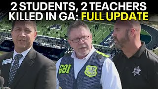 Georgia School Shooting suspect identified 2 students 2 teachers killed  FULL UPDATE [upl. by Yenohtna]