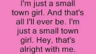 Kellie Pickler Small Town Girl lyrics [upl. by Neddy]