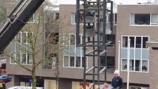 Verwijdering carillon gemeente Zevenaar Raadhuisplein [upl. by Srini]