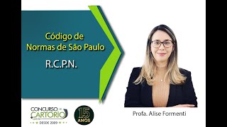 Registro Civil das Pessoas Naturais  Normas de São Paulo  Direto ao Ponto [upl. by Adnilev700]