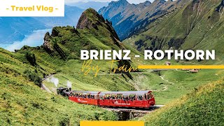 Brienz to Rothorn Bahn  One of the Most beautiful view of Switzerland switzerland brienz travel [upl. by Anuaf]