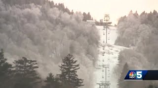 Vermont ski resorts working quickly to reopen after losing feet of snow to Mondays rainstorm [upl. by Zeidman]