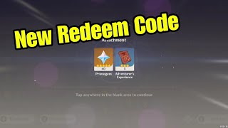 New Redeem Code October 2024 Genshin impact [upl. by Bailar]