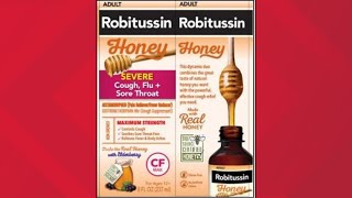 Robitussin cough syrup recalled due to contamination [upl. by Celestia]