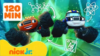 Blaze and the Monster Machines  2 Stunden WISSENSCHAFTSSPIELE amp Rettungen mit Blaze  Nick Jr [upl. by Bayer]