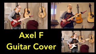 Axel F Beverly Hills Cop Theme Guitar Cover [upl. by Legna]