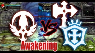 Dragon Nest China  Lv 93 Moonlord vs Destroyer amp Crusader Awakening Skill [upl. by Greta]