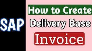 How to delivery invoice  How to Create Invoice  invoice processing  pdf invoice  Printing in SAP [upl. by Siclari]