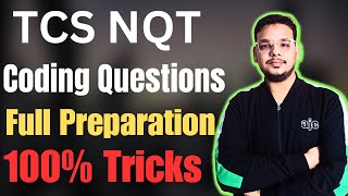 TCS NQT 2024  TCS NQT Coding Questions  TCS NQT 2024 Preparation  How to Prepare TCS Coding [upl. by Catima]