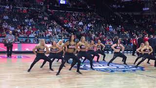 Louisville LadyBirds dance at ACC Tournament vs Florida State [upl. by Dihsar]