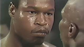 quotThe Easton Assassinquot Larry Holmes vs quotBlack Destroyerquot Earnie Shavers 2  Highlights [upl. by Valer]