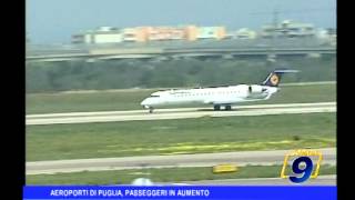 Aeroporti di Puglia passeggeri in aumento [upl. by Aniahs966]