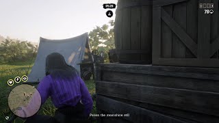 Red Dead Redemption 2 Online Poison The Moonshine Still in Dewberry Creek [upl. by Cynth751]