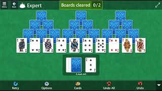 Microsoft Solitaire Collection TriPeaks  Expert  October 26 2022 [upl. by Marney]