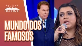 Preta Gil SE IRRITA com atitude de Silvio Santos  Flavia Alessandra  Revista da Cidade 060618 [upl. by Nilyam]