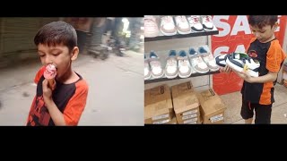 Ali gya ajj apny shoes leny or Kiya favorite nashta fruit foryou funny viralvideo [upl. by Azerila]