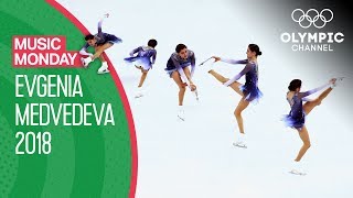 Evgenia Medvedevas short program at PyeongChang 2018  Music Monday [upl. by Naut]