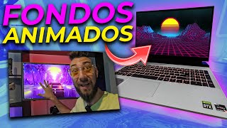 ✅ Como poner FONDOS ANIMADOS en WINDOWS 11108 FUNCIONA  WALLPAPERS ANIMADOS [upl. by Yllim]