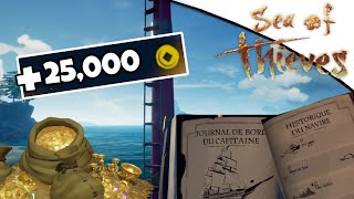 GUIDE des JOURNAUX de CAPITAINES   AUTRES SEA OF THIEVES [upl. by Naitsirhc]