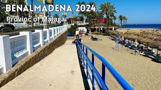 Benalmadena province of Malaga Spain Most beautiful town Costa Del Sol NOW  Spain 4K Walking tour [upl. by Llessur]