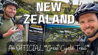 Biking New Zealands Epic “Great Cycle Trail” ‘Around the Mountains’ [upl. by Etteniotna]