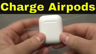 How To Charge AirpodsFull Tutorial [upl. by Adiell]