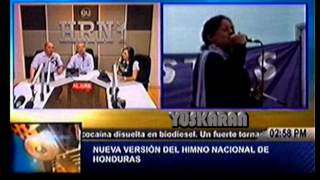 Le cambian la musica al himno nacional de Honduras los ñangaras de libre [upl. by Doughty]