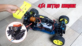 Assembling amp Running HSP NITRO ENGINE Offroad RC Vehicle for TOYAN FSS100A [upl. by Vasyuta]