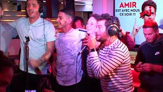 Amir  États damour en Live  Guillaume Radio sur NRJ [upl. by Suravart]