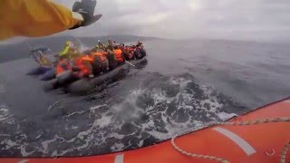 SeaWatch emergency boarding December 16th 2015 [upl. by Lehcyar957]