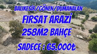 FIRSAT ARAZİ HOBİ BAHÇELİK SADECE 65000₺ [upl. by Omoj]