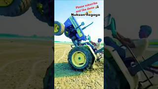 Swaraj tractor ka nuksan jabar dastSwaraj tractor ka nuksan jabar dastyt short YouTube short🚜🚜🤝🤝 [upl. by Jock]