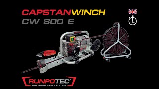 RUNPOTEC Capstanwinch CW 800 E [upl. by Eikciv]