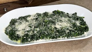 SPINACI AL BURRO E PARMIGIANO [upl. by Krysta]