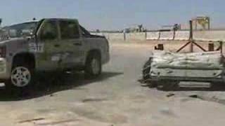 Crash Test of 2007 Chevrolet Avalanche 4DR [upl. by Marius]