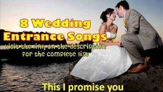 Wedding Entrance Songs 2013 [upl. by Laaspere739]