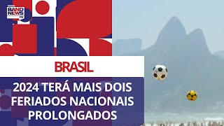 Brasil terá apenas mais dois feriados nacionais prolongados neste ano [upl. by Lleroj42]